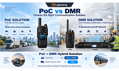 PoC Radio vs DMR Radio: Which Solution Fits Your Business?